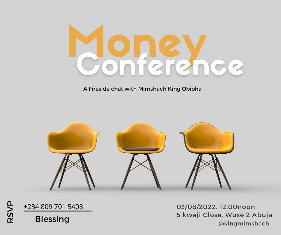 Register for The Money Conference with Mimshach King Obioha on attenvo